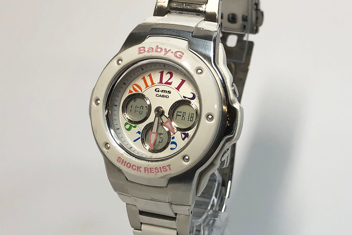 CASIO カシオ Baby-G MSG-302Cの電池交換