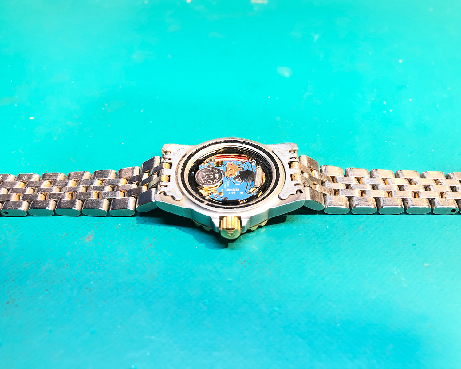 TAGHEUER タグホイヤー 925.208G の電池交換 