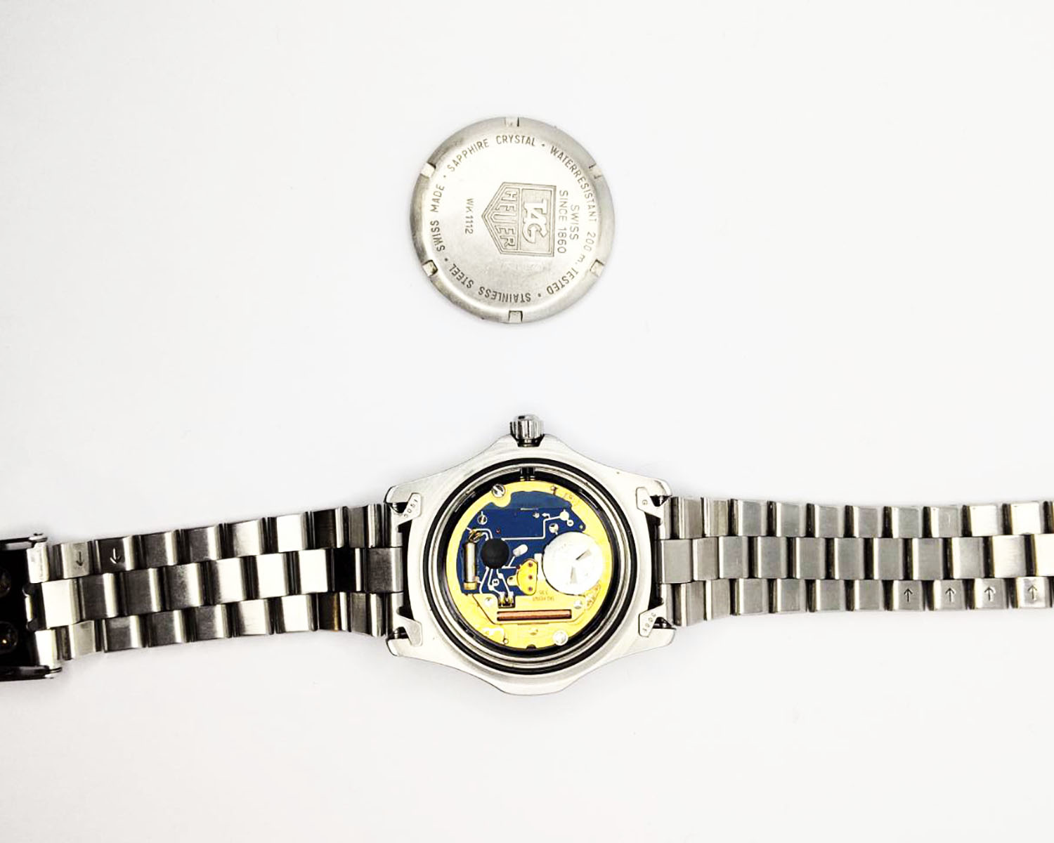 TAG Heuer タグホイヤー WK1112の電池交換
