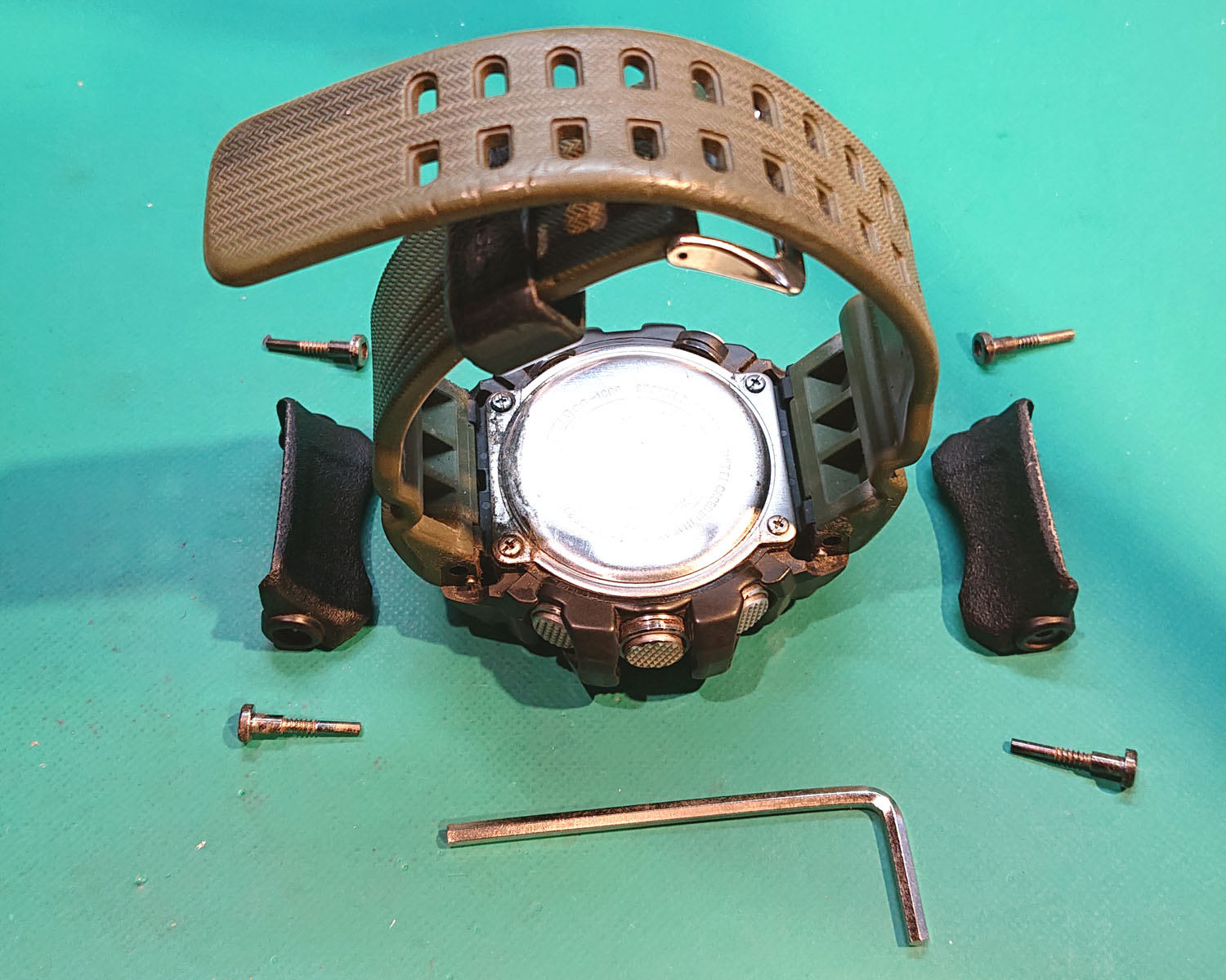 ☆良品電池交換済 G-SHOCK マッドマスター GG-1000-1A3JF ☆ - 腕時計 ...