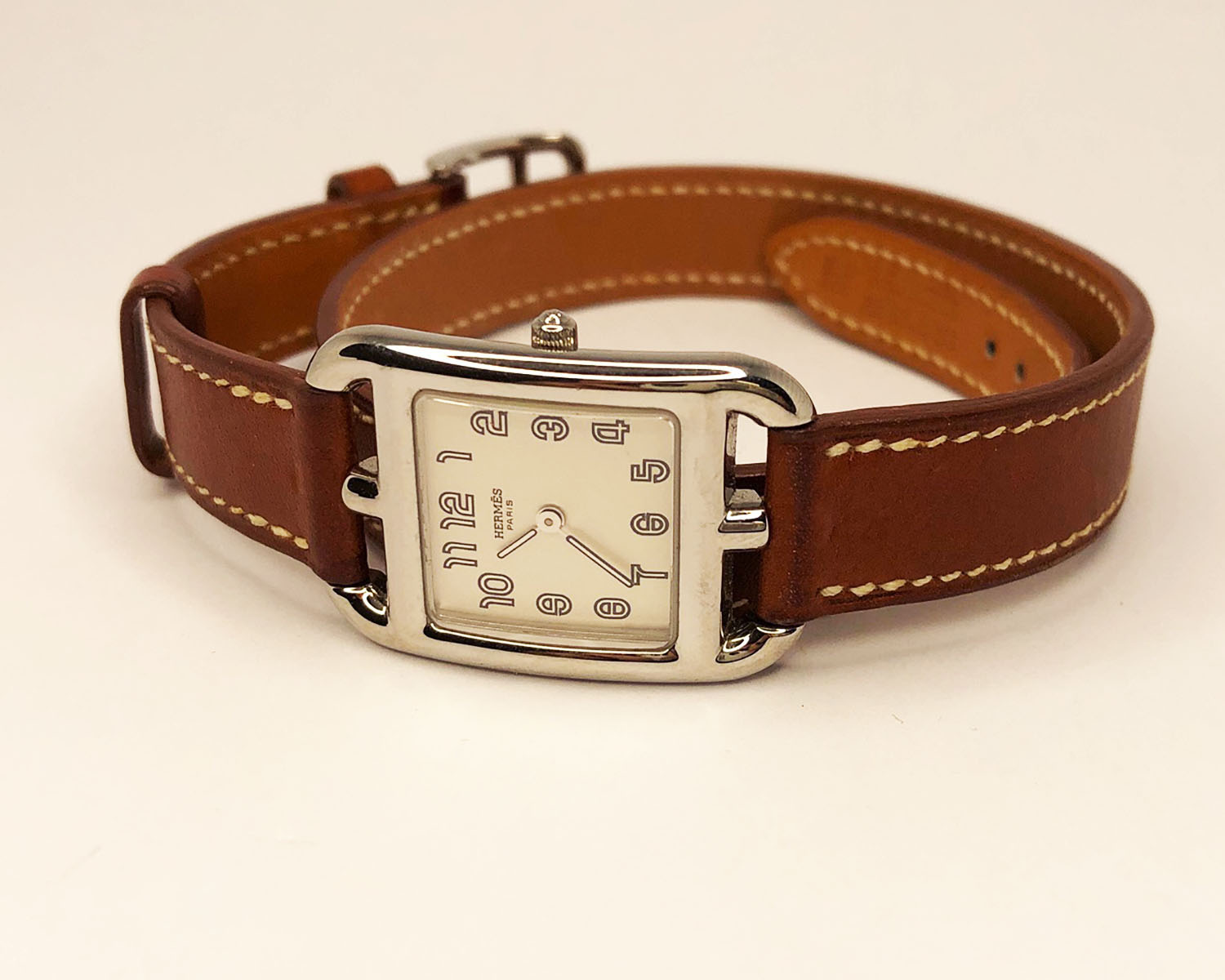 HERMES エルメス ケープコッド ドゥブルトゥールの電池交換