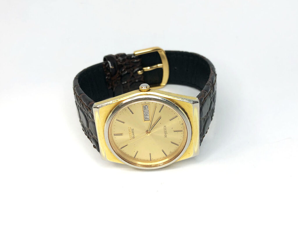 SEIKO セイコー 9063-6000の電池交換とバンド交換 