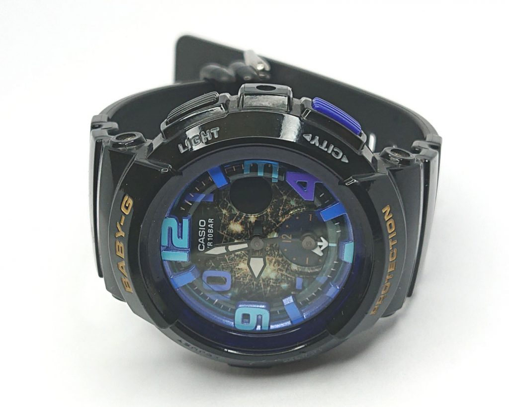 CASIO カシオ Baby-G BGA-190GLの電池交換 | 時計修理のMr.BOB 事例ブログ