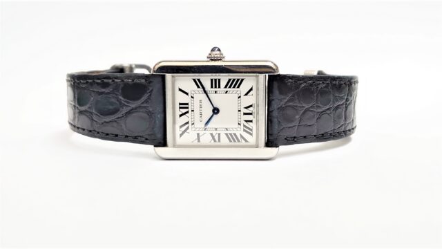 Cartier カルティエ タンクソロ 3170の電池交換