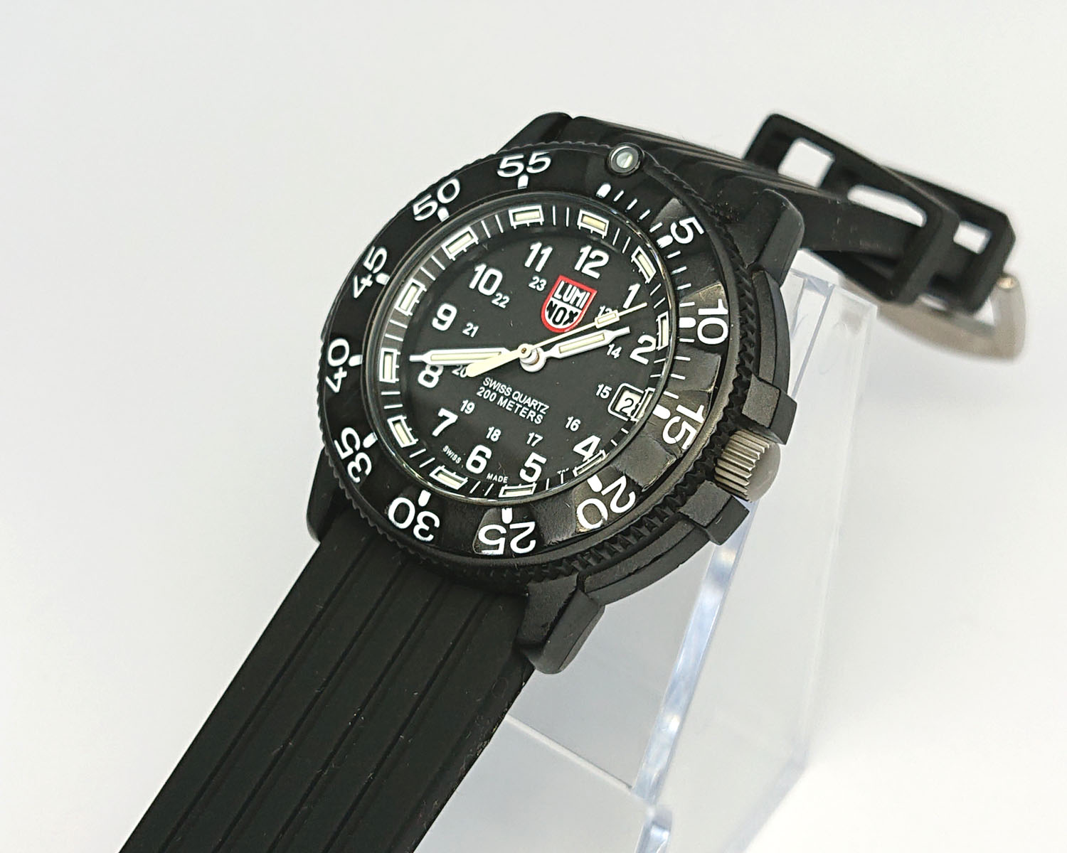 【送料込】LUMINOX/ベルト破損/電池切れ