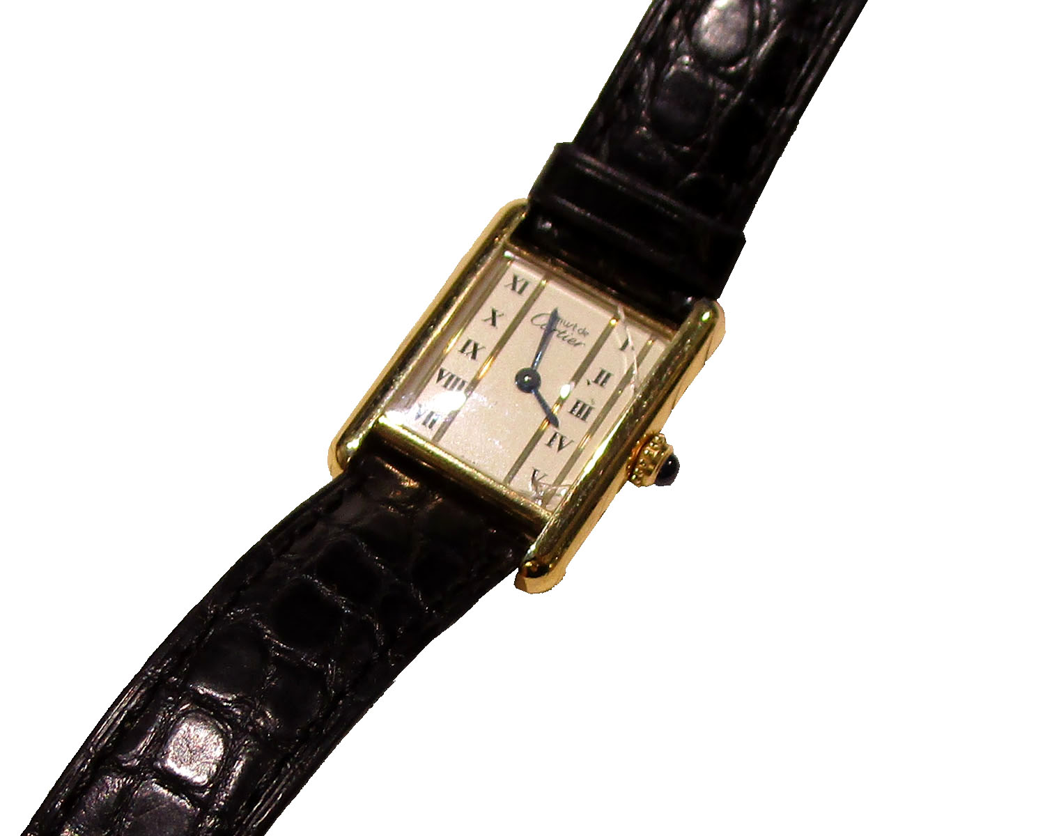 Cartier カルティエ マストタンクのガラス交換