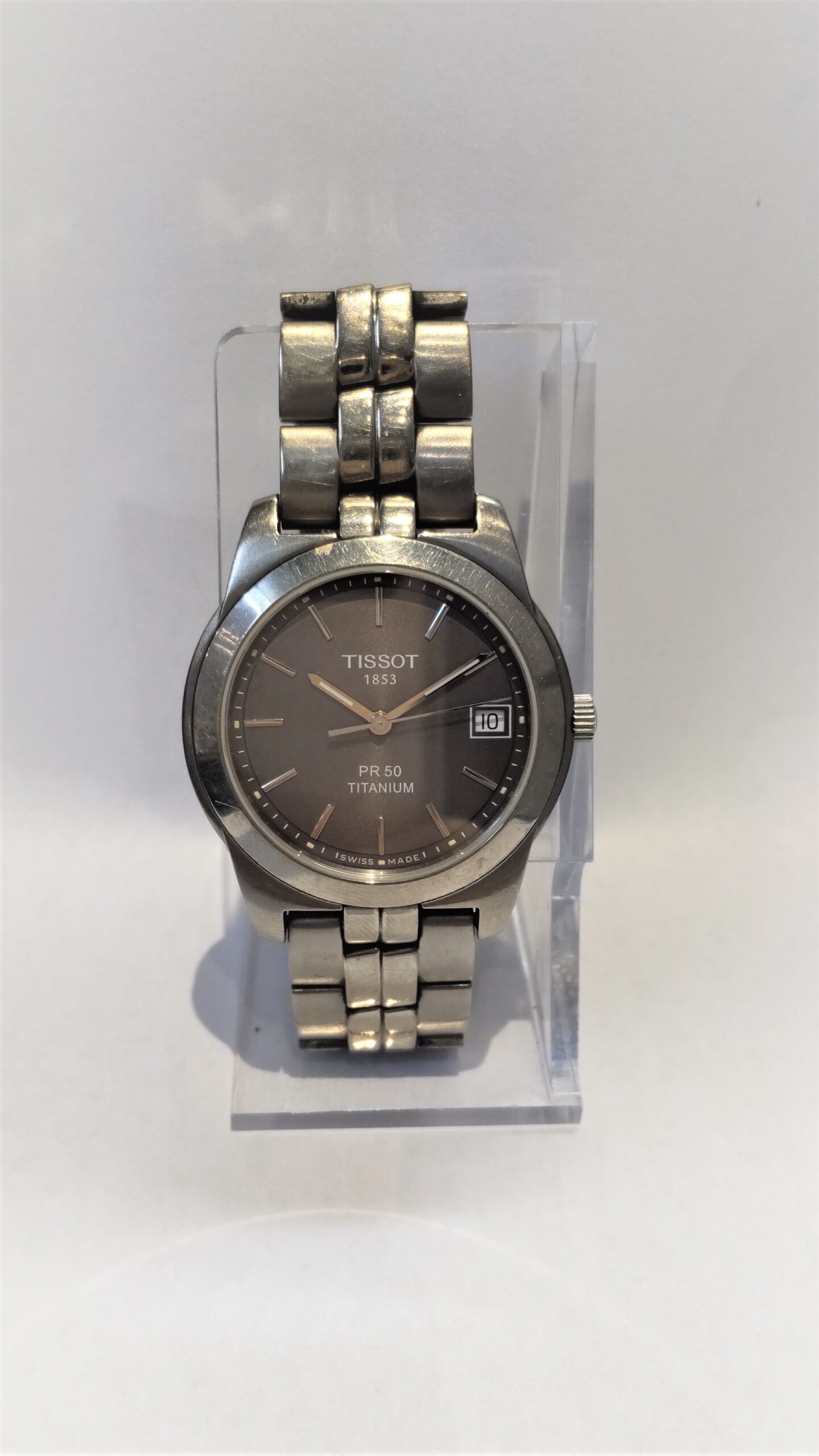 専用★ティソPR50チタニウム・クォーツ腕時計